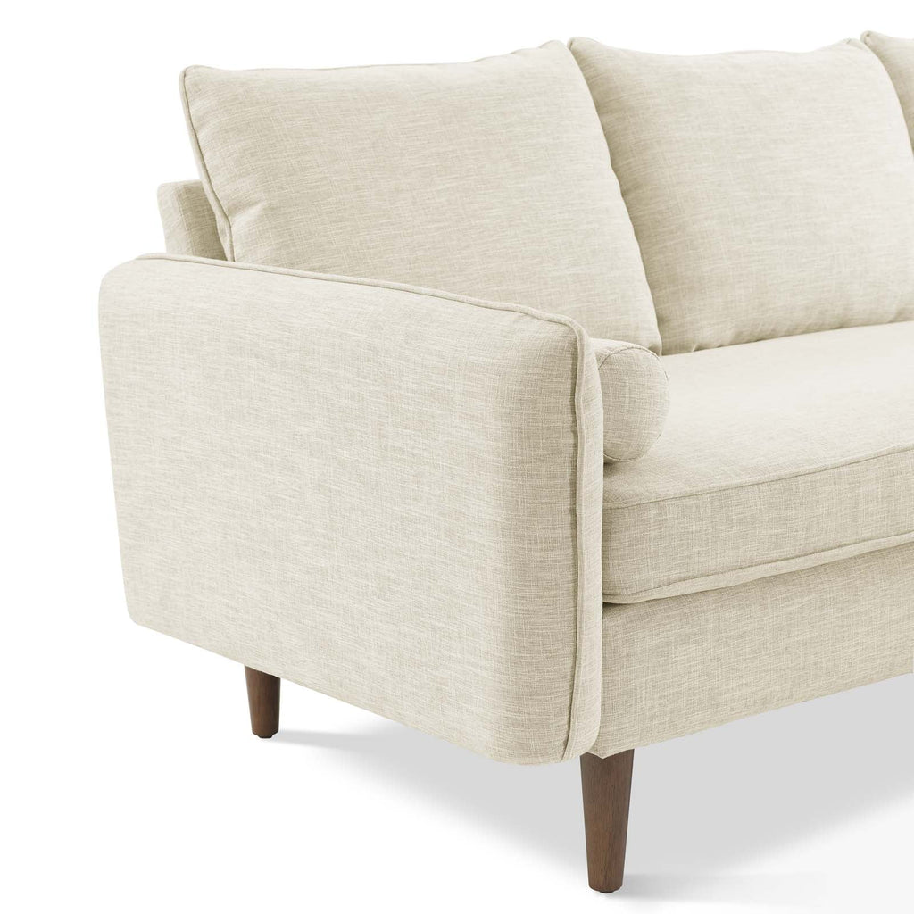 Beige Upholstered Sectional Sofa V157512
