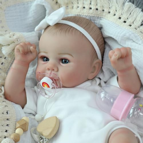 18 Inch Soft Vinyl Smiling Girl Doll with Accessories H10230
