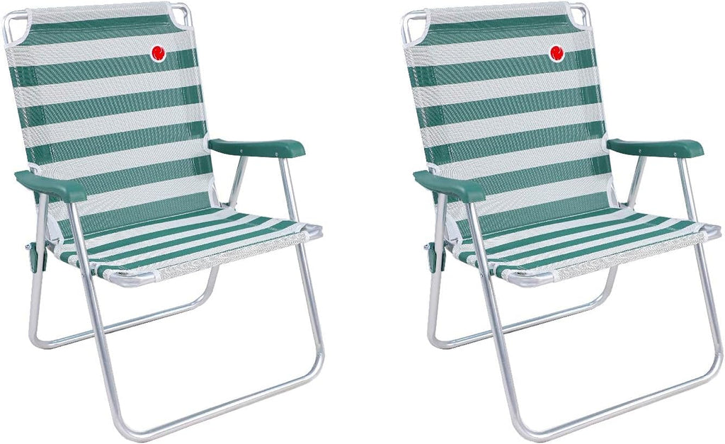 Folding Camp Chair 2 Pack Green B940