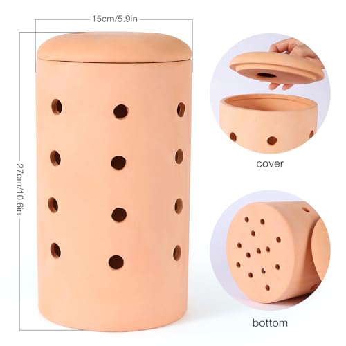 Clay Worm Composting Bin I10918