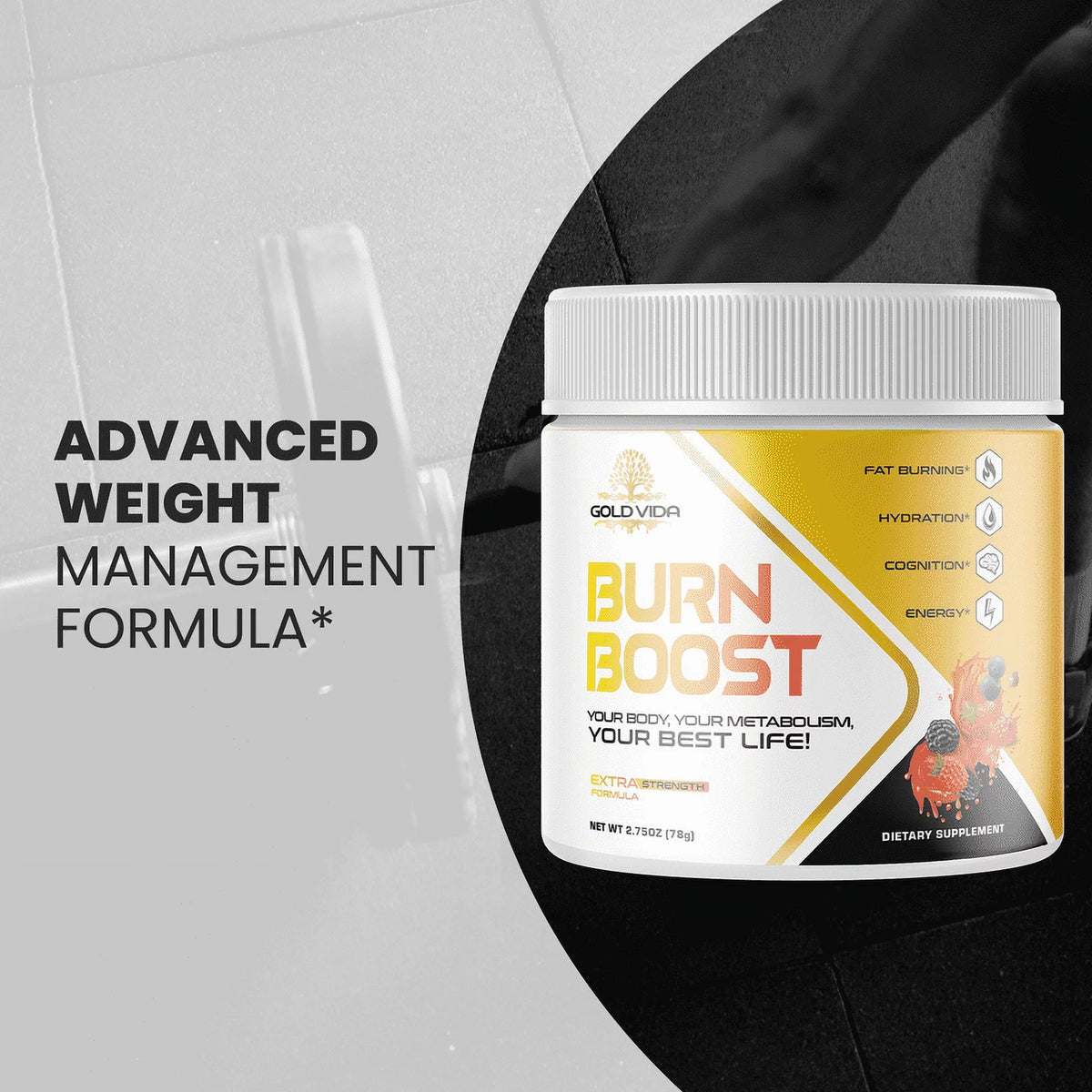 (5 Pack) Gold Dietary Supplement Powder T11435