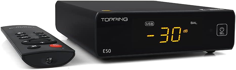 Black USB DAC with Remote Control K22009