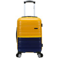 Expandable Hardside Spinner Wheel Luggage, Two Tone Navy, Carry-On 20-Inch Z396