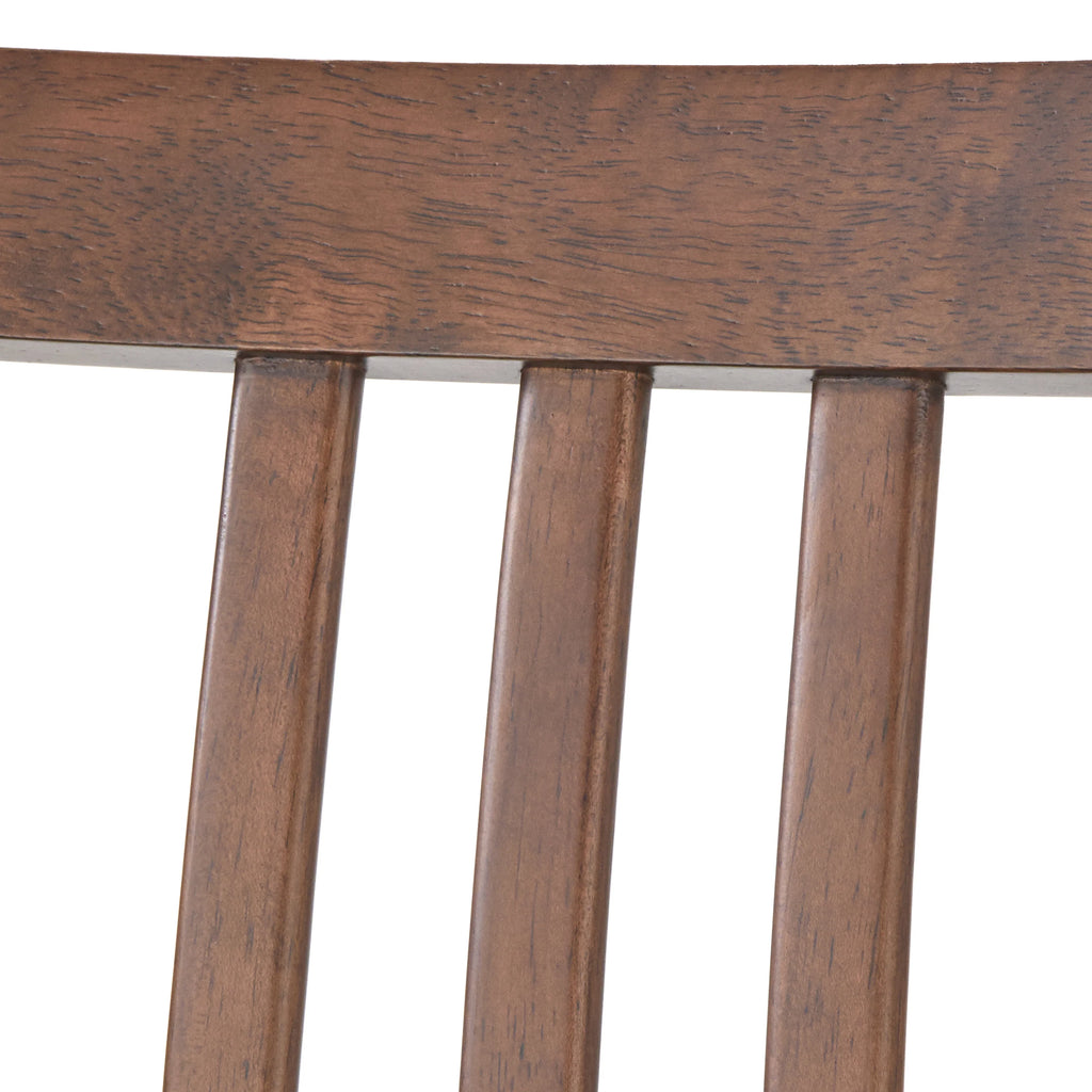 Walnut Dining Chair Set of 2 A212