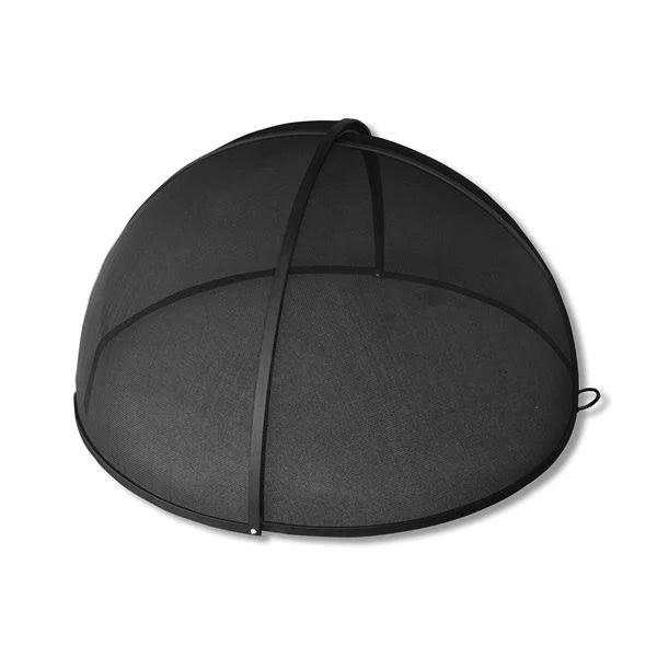 45x22 Welded Carbon Steel Round Fire Pit Safety Screen S903075