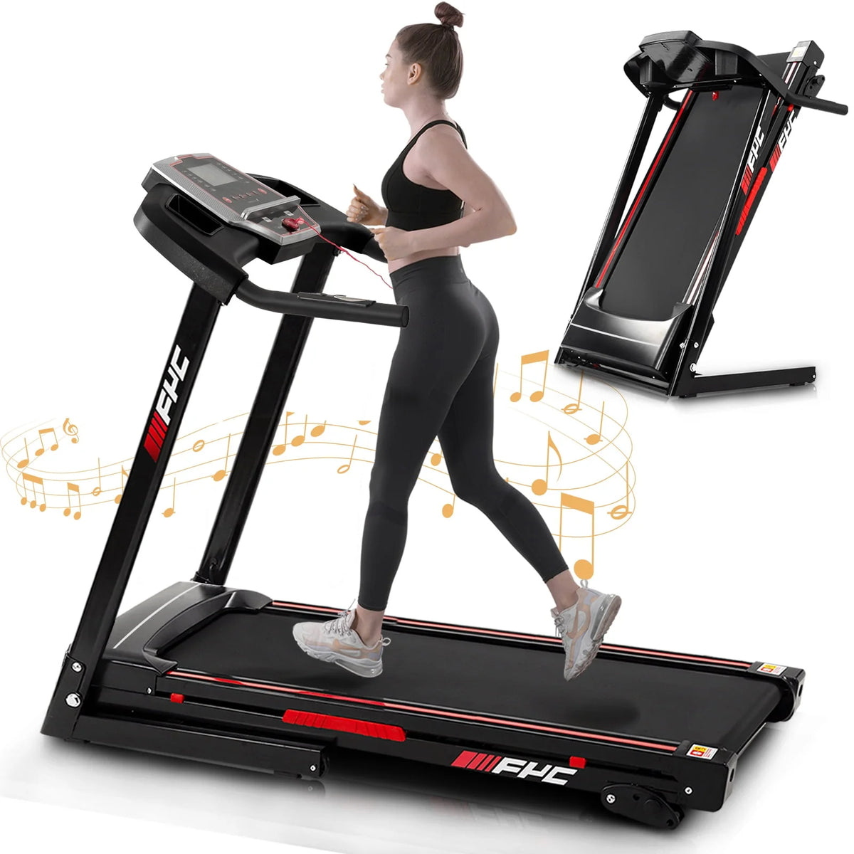 Folding Treadmill with Incline L4757