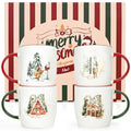 Christmas Mugs Set of 4 11Oz E475