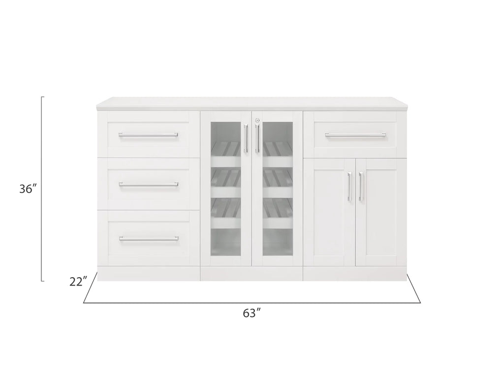 4 Piece Cabinet Set X7276