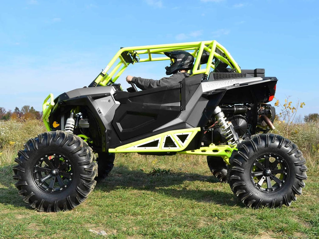 Black Full Plastic Doors with Plastic Side Panels U992334