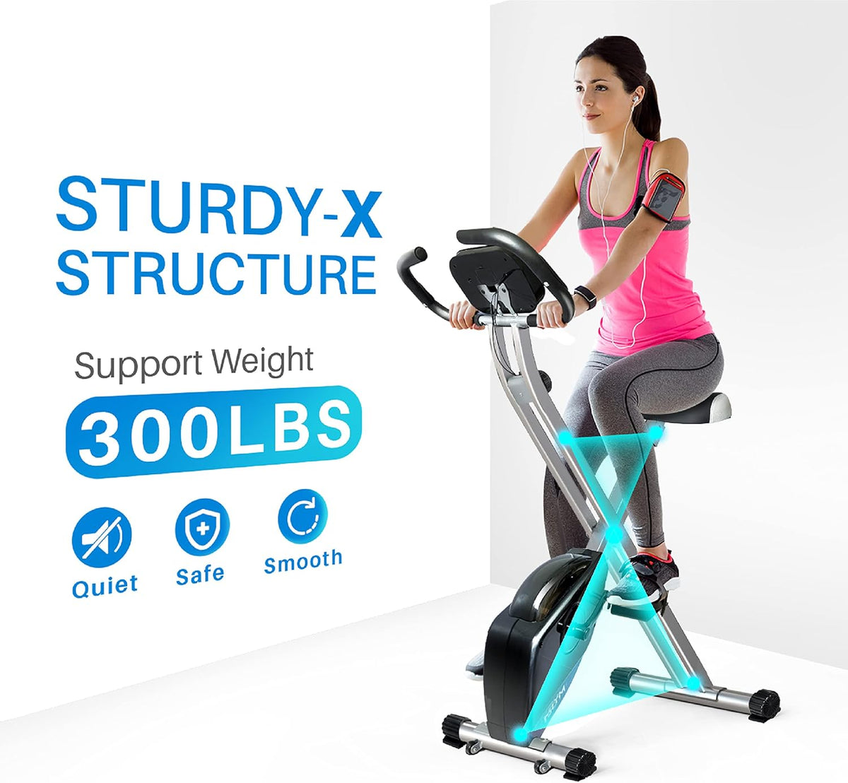 Magnetic Resistance Stationary Exercise Bike F269