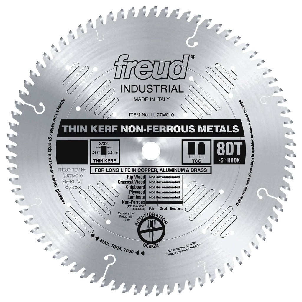 8x22 Thin Kerf Non-Ferrous Metal Saw Blade X57912