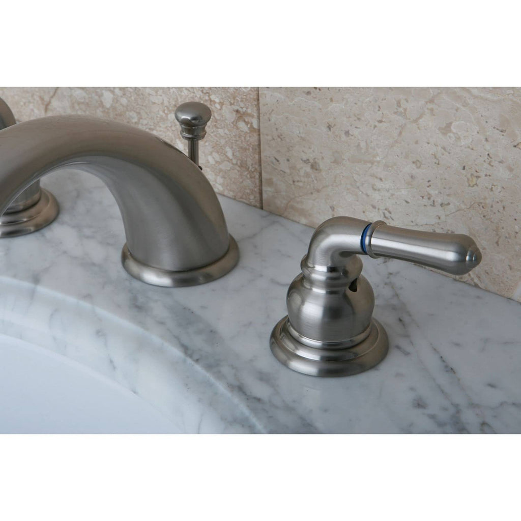 Polished Chrome Widespread Bathroom Faucet O147136