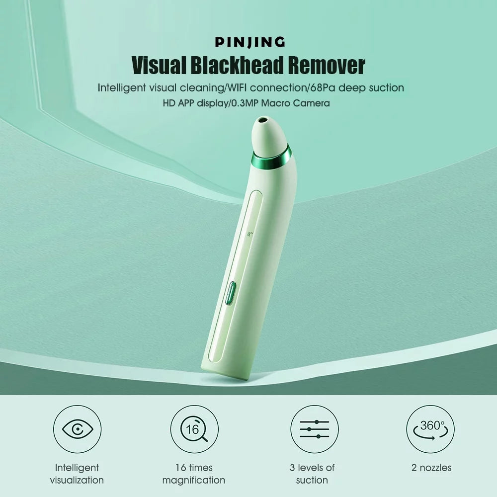 Blackhead Remover with Camera and Suction Probes T52929