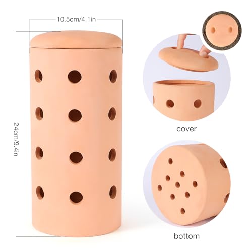 Clay Worm Composting Bin I10918