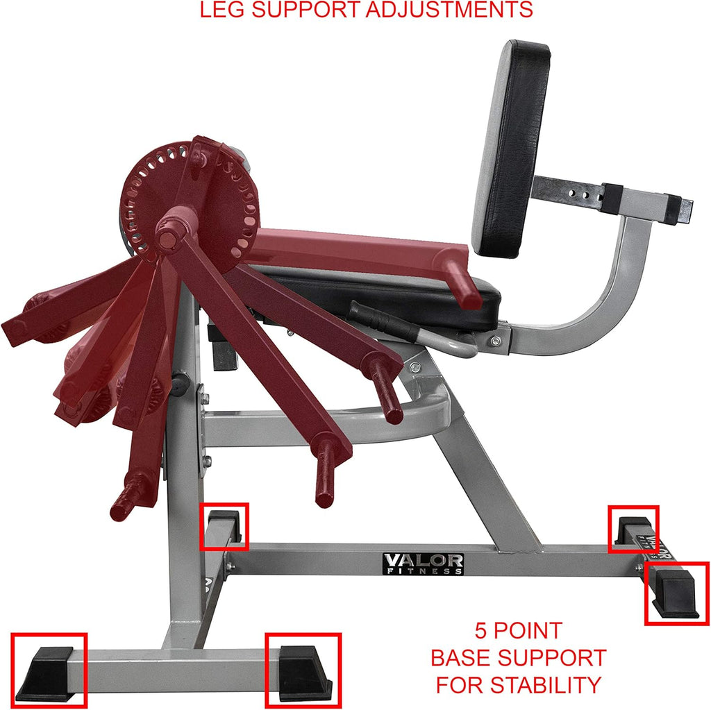 Adjustable Leg Curl Extension Machine V774624