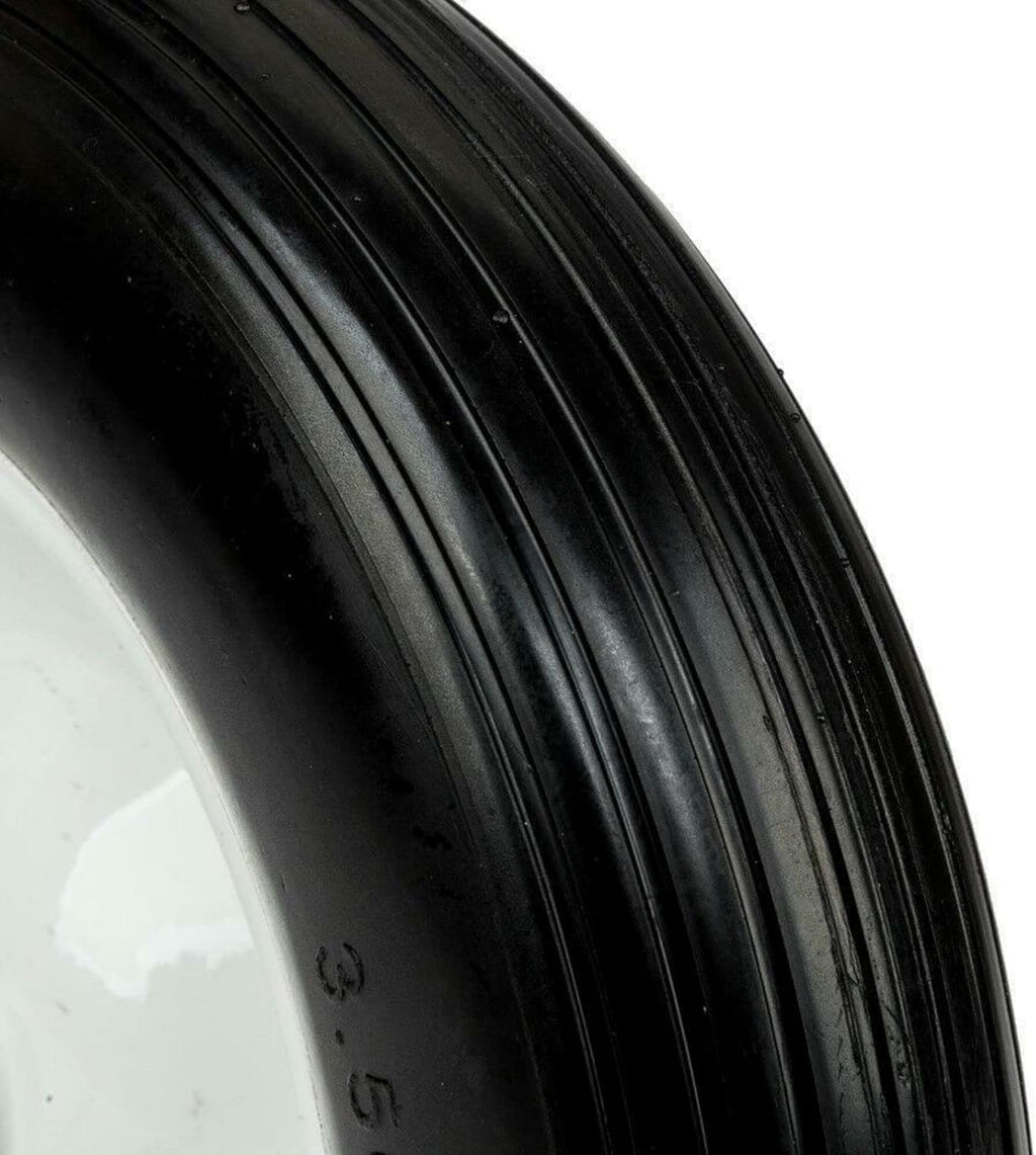 14.2" Flat Free Solid Foam Wheelbarrow Tire 5/8 Axle F70154