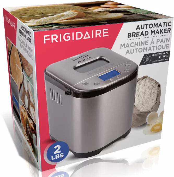 15 Program Stainless Steel Bread Maker, 2lb XL Loaf A37945