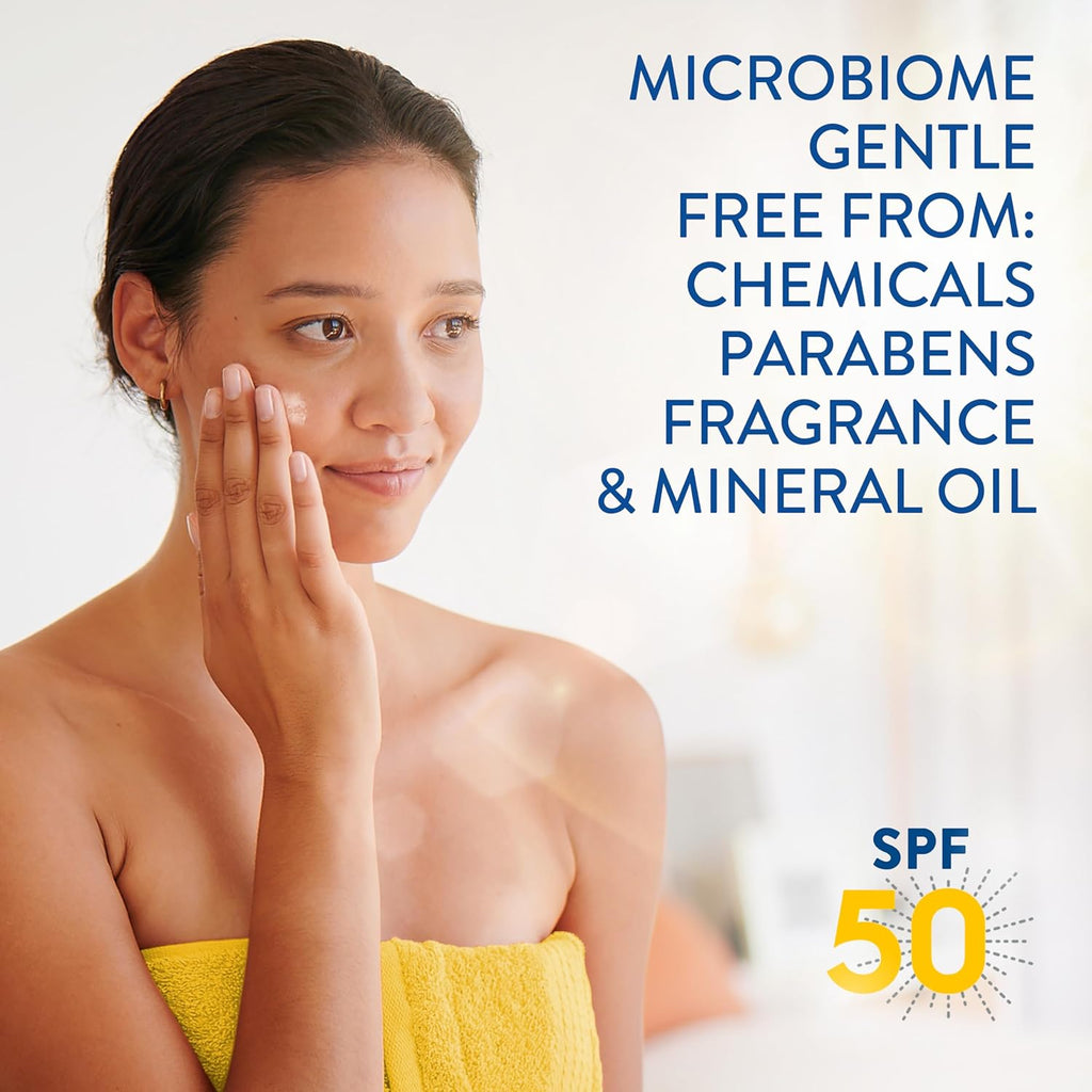 Unscented 100% Mineral Liquid Sunscreen SPF 50 with Zinc Oxide, 1.7 Fl Oz B856