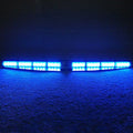 32 Watt Blue LED Emergency Beacon Light Bar Pack of 2 Q245209