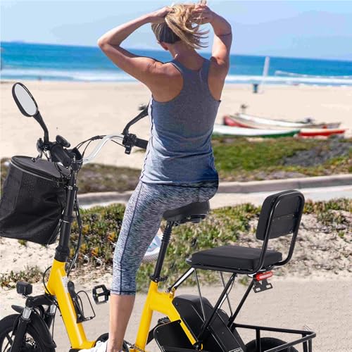 350W Folding Electric Tricycle with 480Wh Removable Battery and 2 Seats Y98278