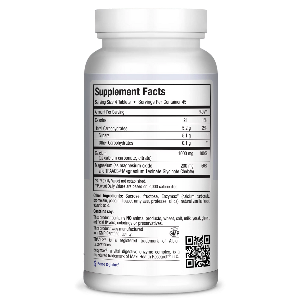 Chewable Calcium Complex Tablets, 180 Ct G1765