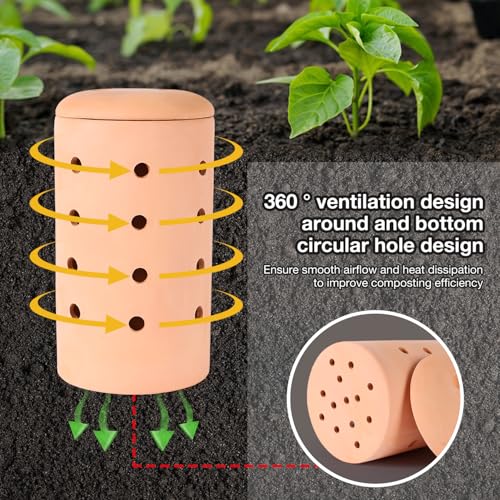 Clay Worm Composting Bin I10918