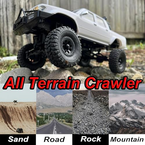 1/16 Scale RC Rock Crawler 4x4 Remote Control Pickup Truck T573970