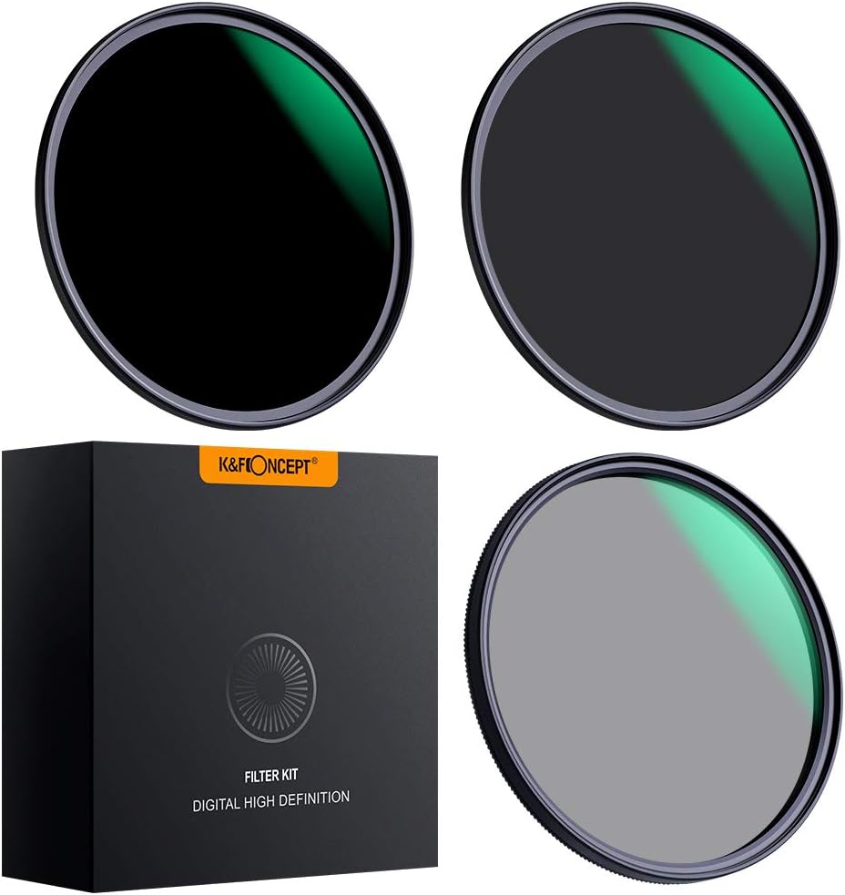 77mm Neutral Density ND8 ND64 CPL Lens Filter Set N4579