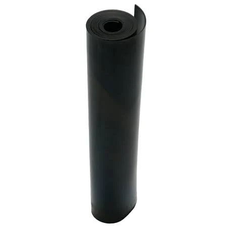 Black 3/16 in. 60A Neoprene Rubber Sheet F899967