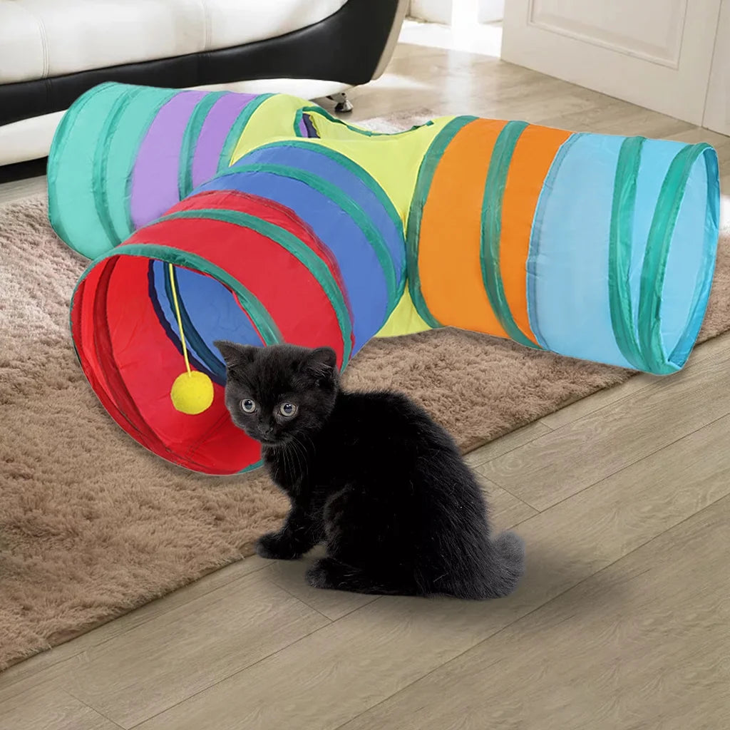 3 Tunnels Collapsible Cat Tunnel S239216