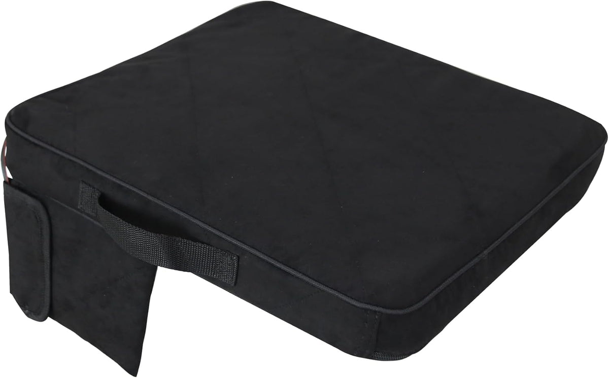 Portable Heated Seat Cushion with 3 Heating Settings Memory Foam O72347