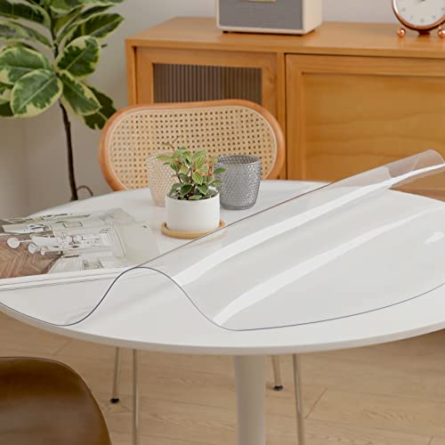 Round Clear PVC Tablecloth Thickness 1.5mm/2mm Z155844