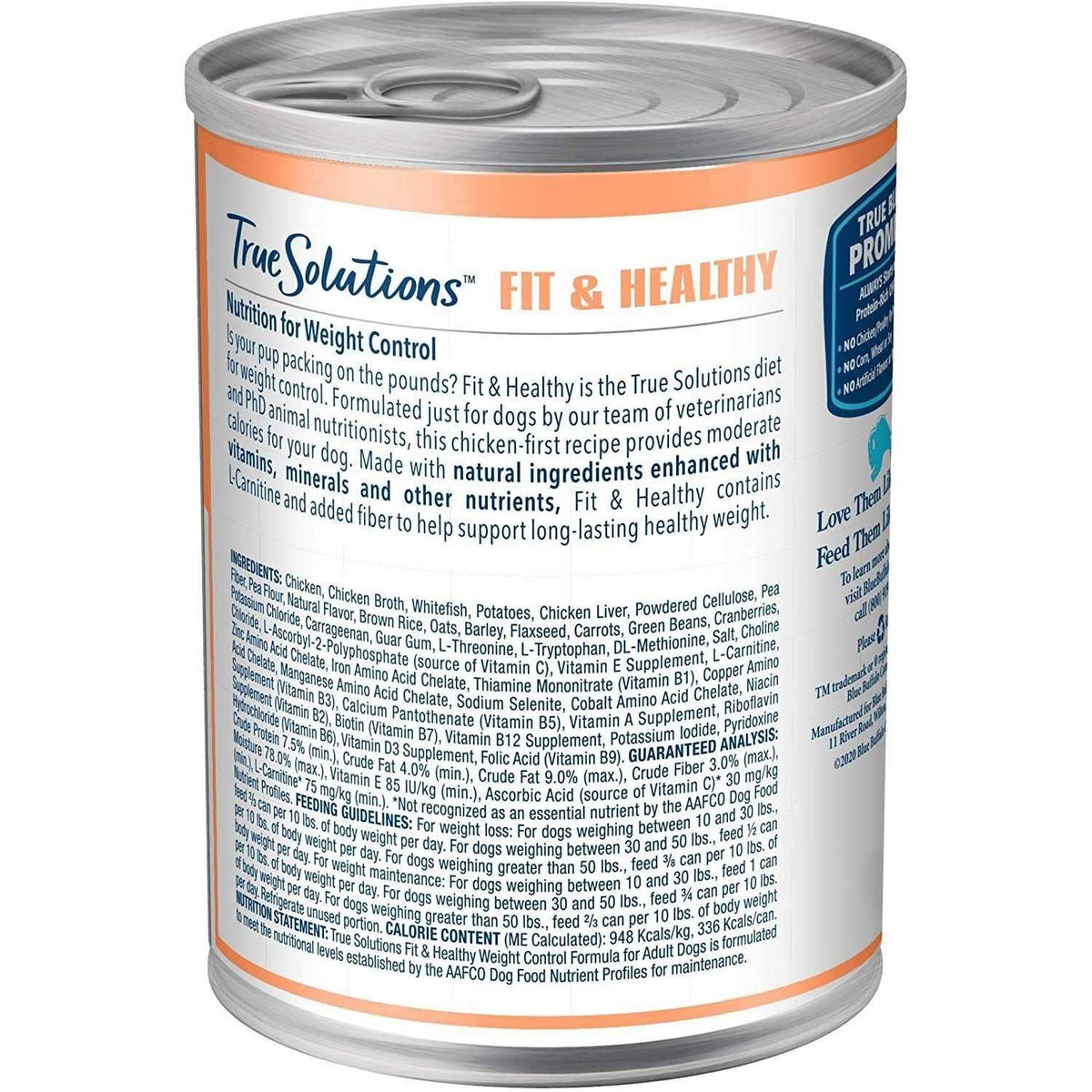 Blue Buffalo True Solutions Fit & Healthy Weight Control Dog Food W915174