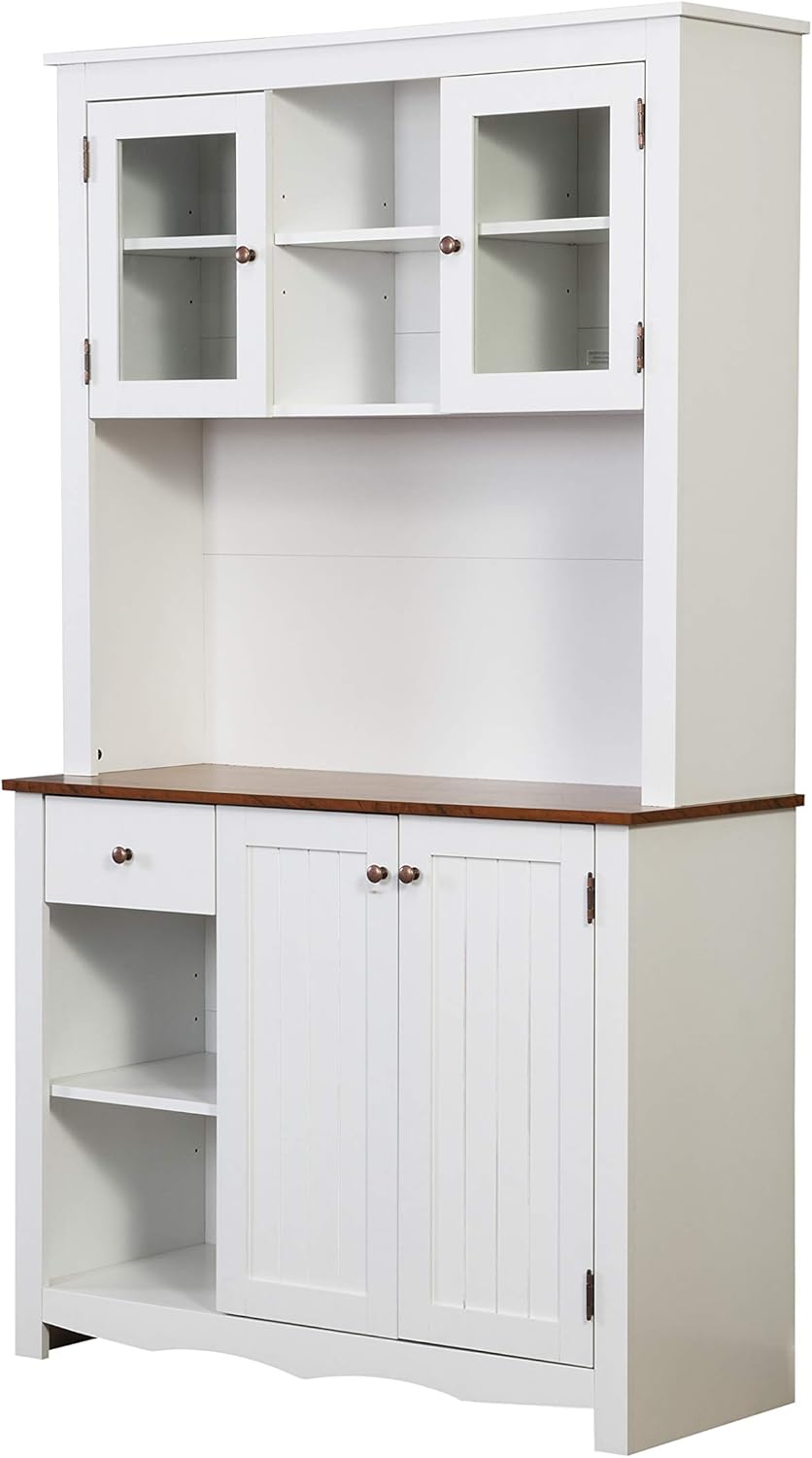 Grey China Cabinet A973494