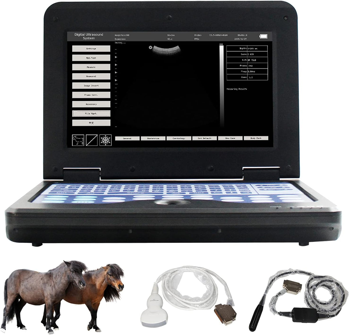 Portable Veterinary Ultrasound Scanner C435