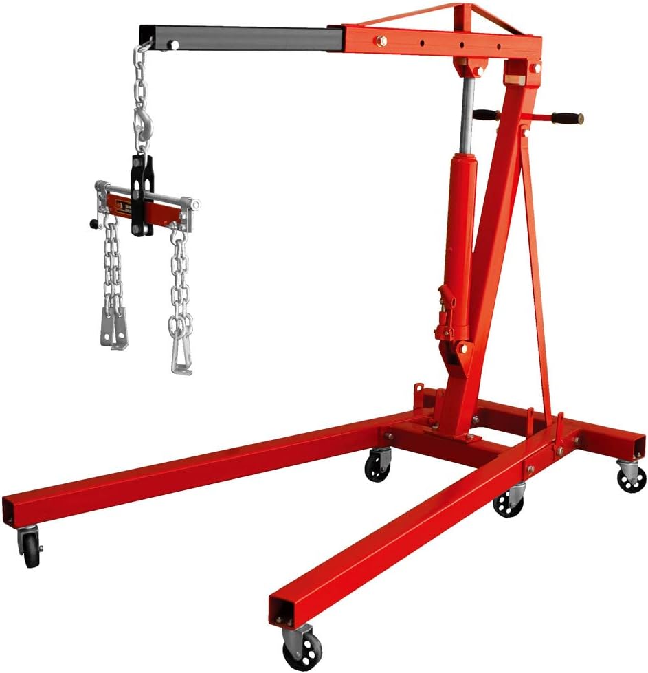 Steel 3 Position Engine Leveler with Adjustable Handle, 3/4 Ton (1,500 lb) Capacity, Pack of 2 A21228