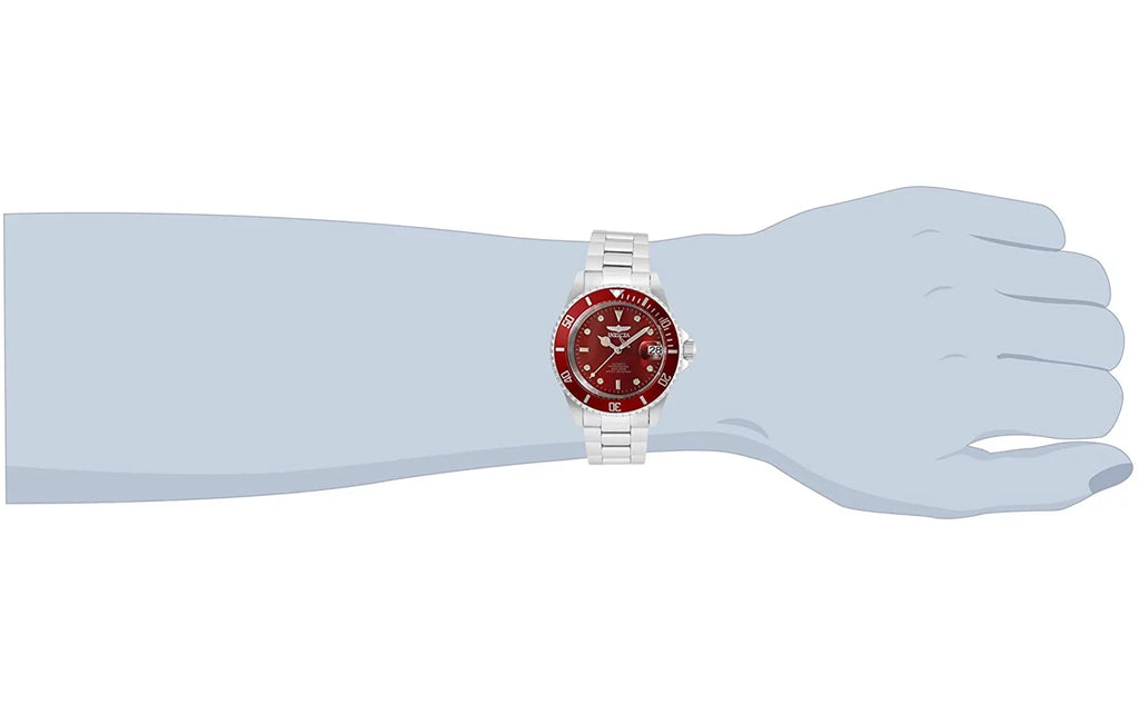 Automatic Red Dial Men's Watch E64276