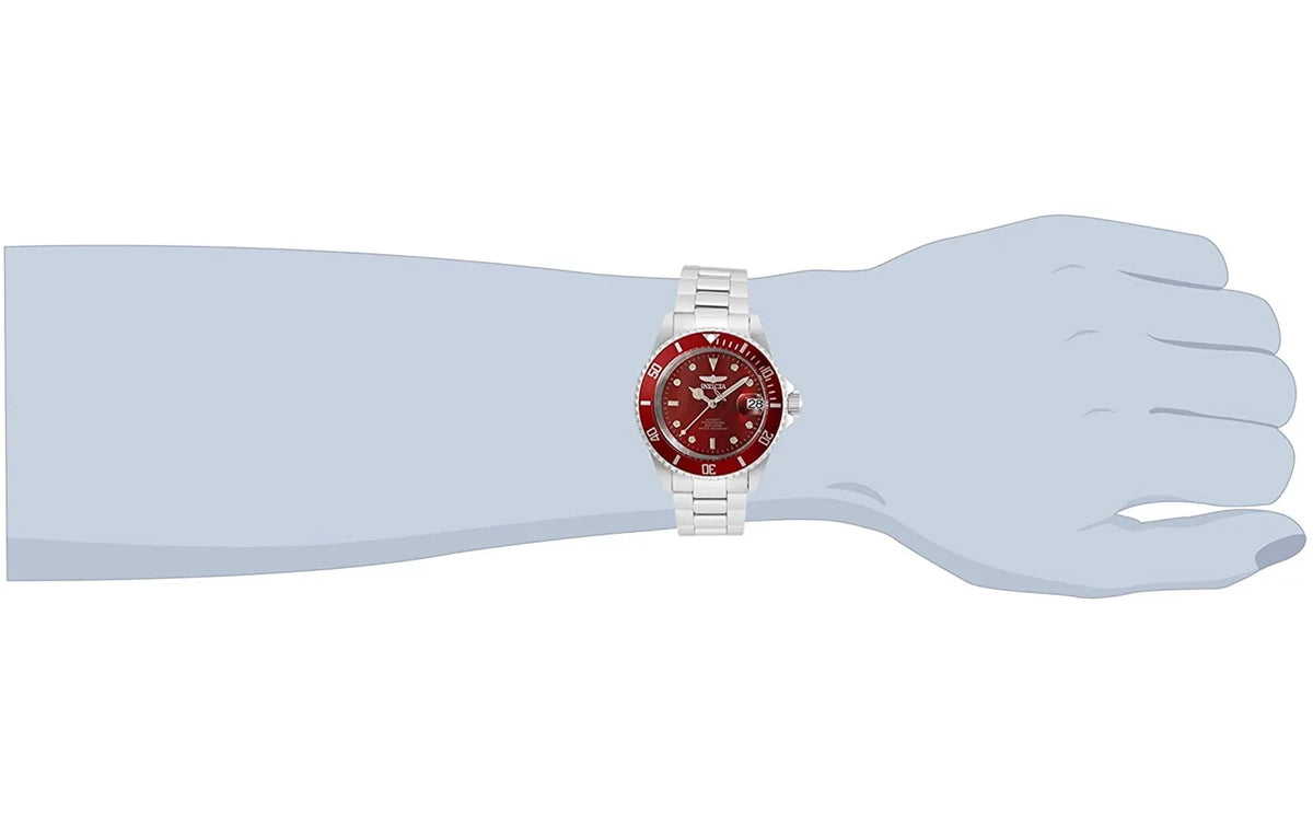 Automatic Red Dial Men's Watch E64276