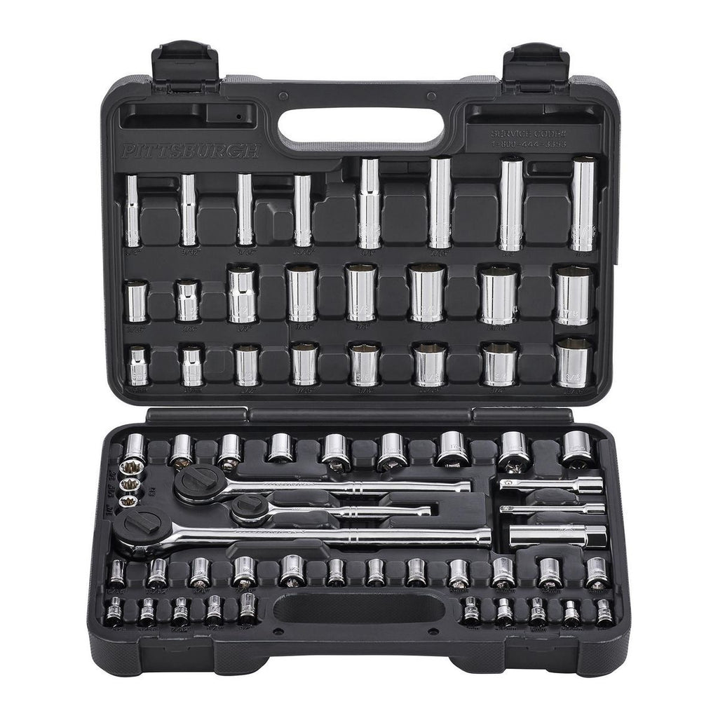64-Piece SAE and Metric Socket Set W143925