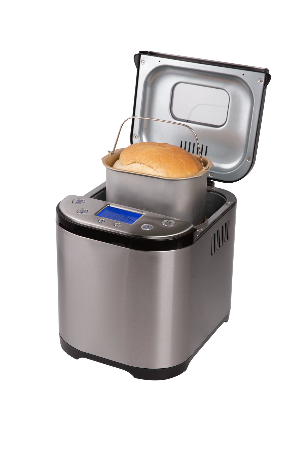 15 Program Stainless Steel Bread Maker, 2lb XL Loaf A37945