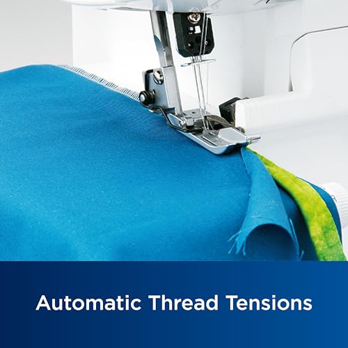 White Heavy-Duty Metal Frame Overlock Machine U97107