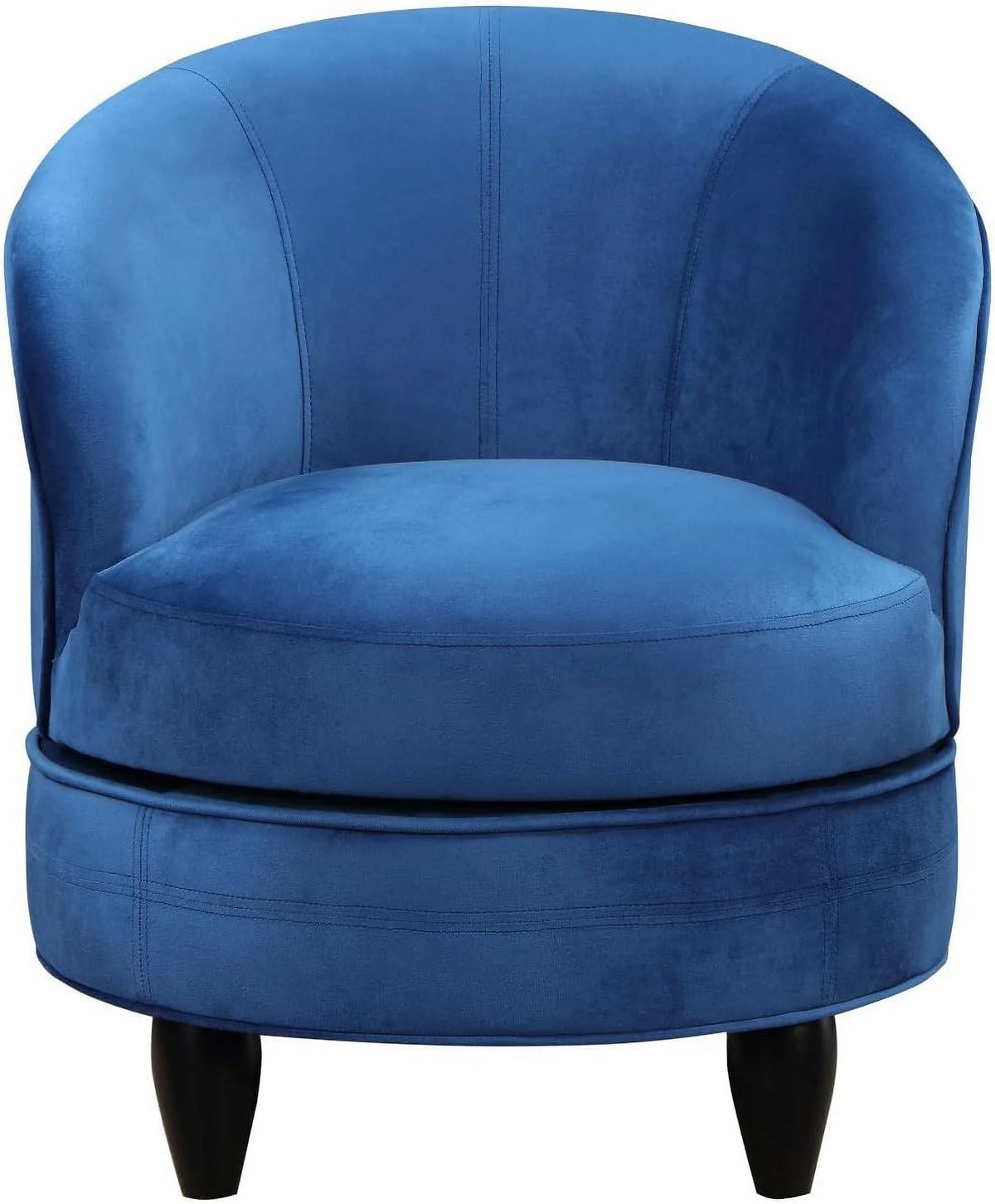 Blue Velvet Swivel Accent Chair O979735