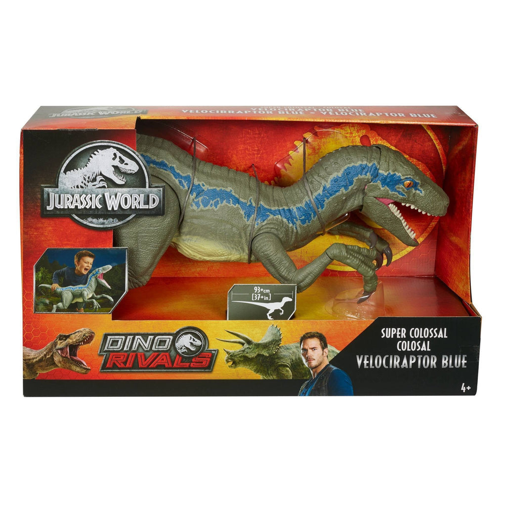 Super Colossal Velociraptor Blue L980552