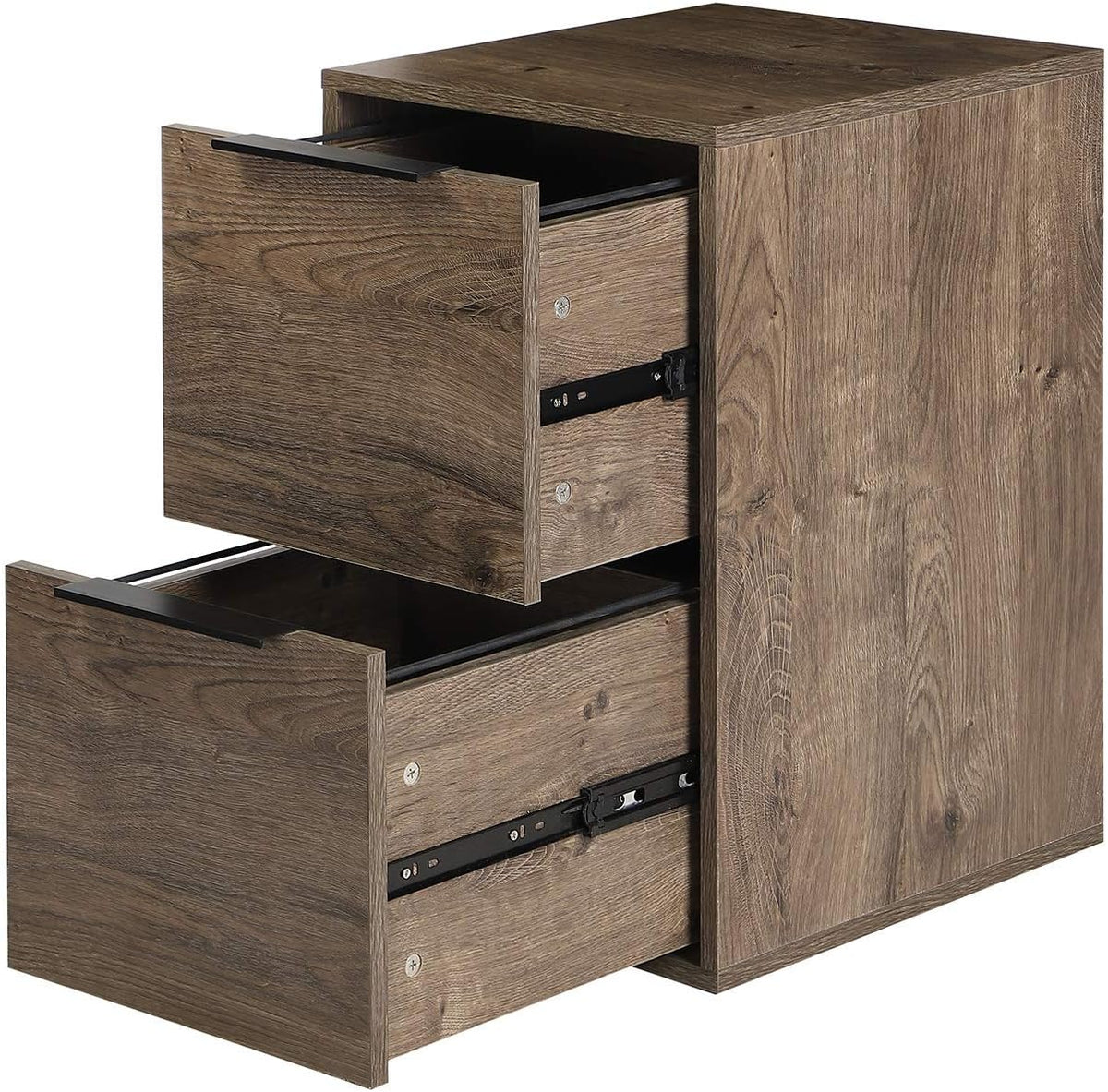 2 Drawer Wood File Cabinet H573