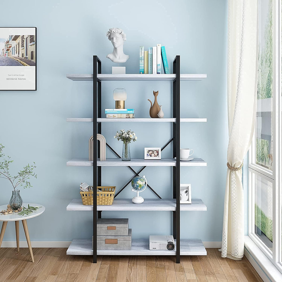 5-Tier Adjustable Bookshelf R743