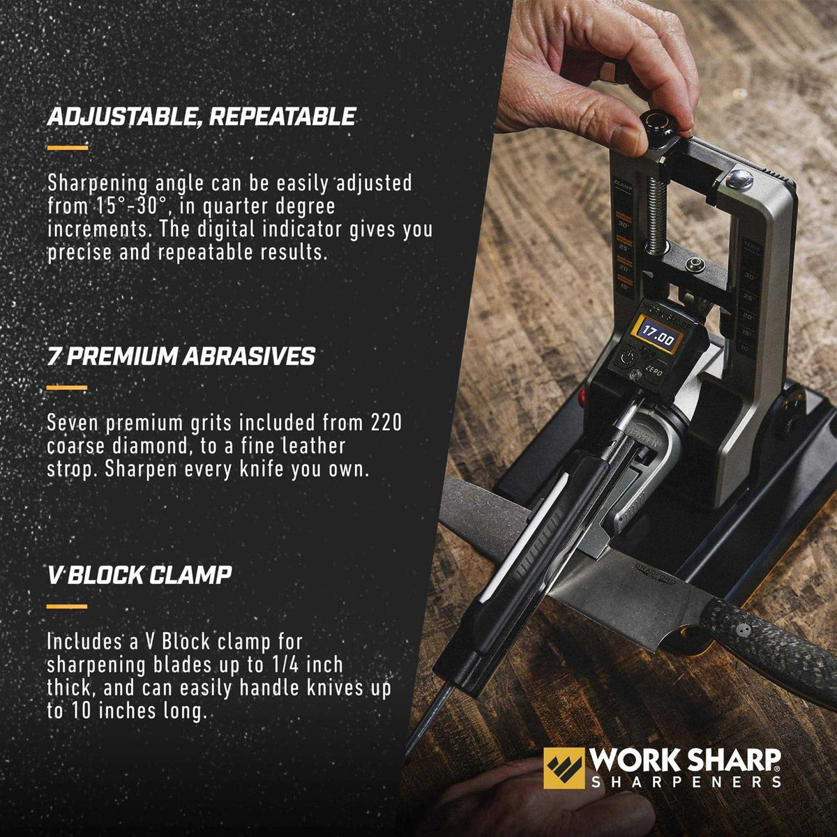 Professional Precision Adjust Knife Sharpener F99112