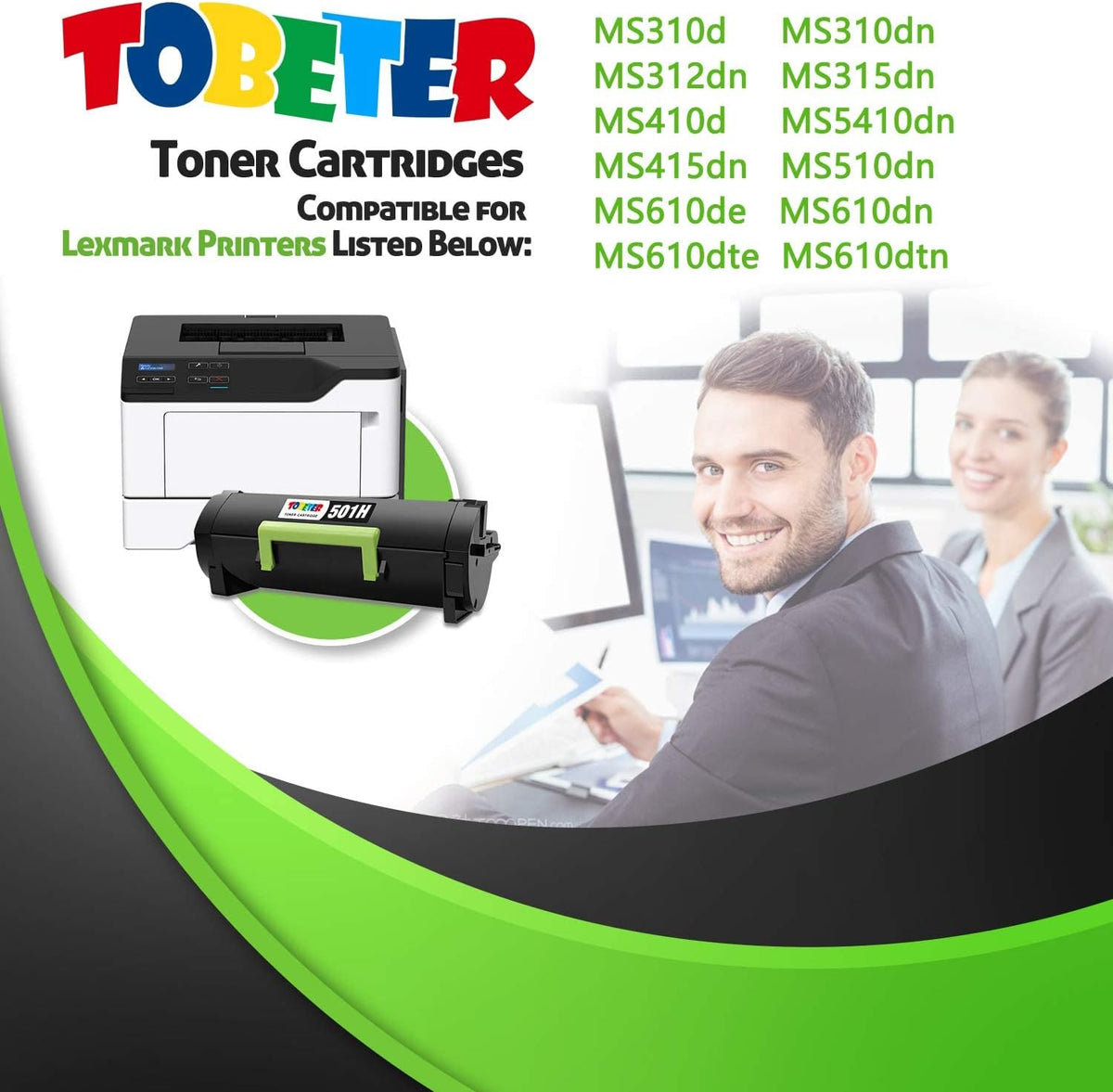 High Yield Remanufactured Toner Cartridge W66072