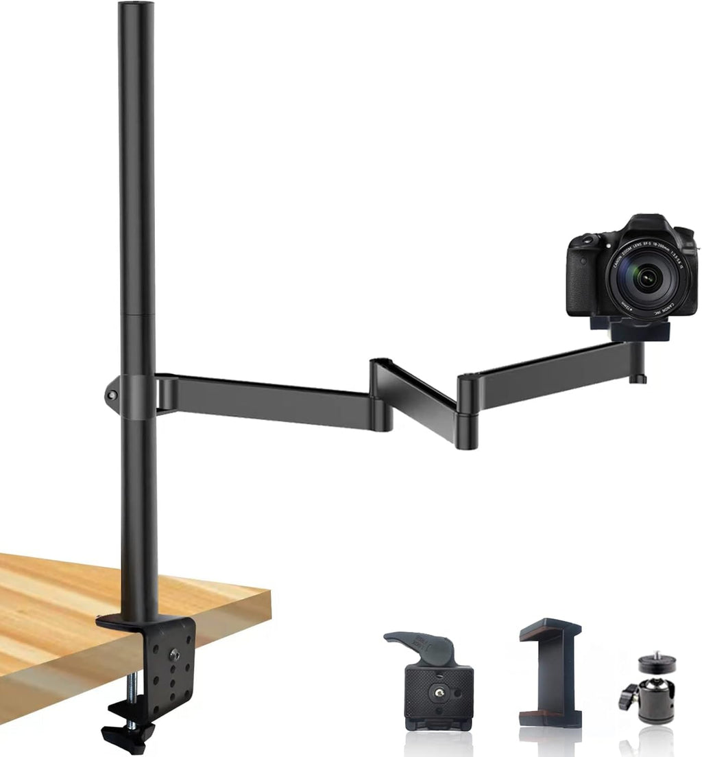 Overhead Camera Desk Mount Stand with Flexible Arm R649705