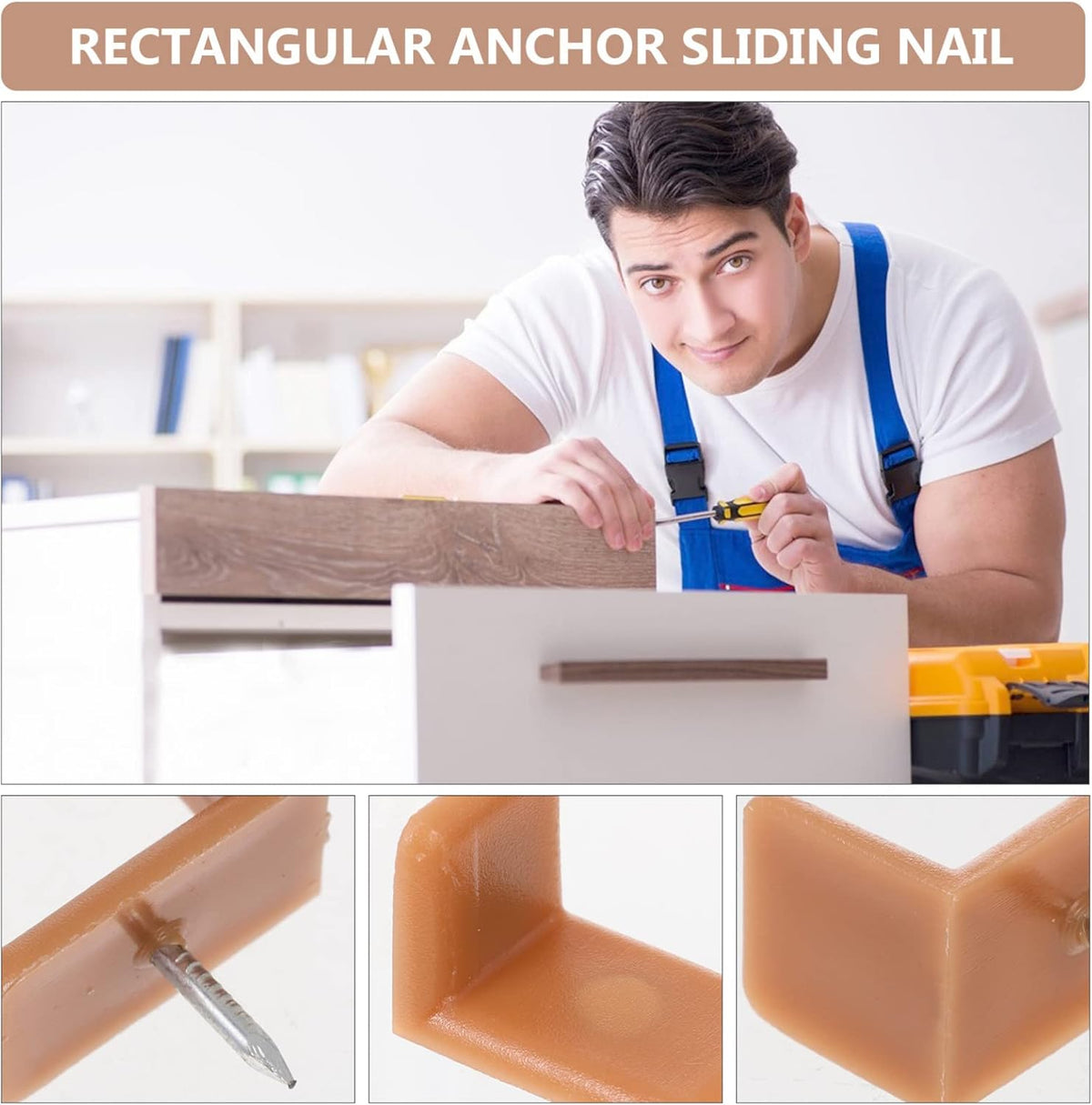 40 Pcs Drawer Stops L105