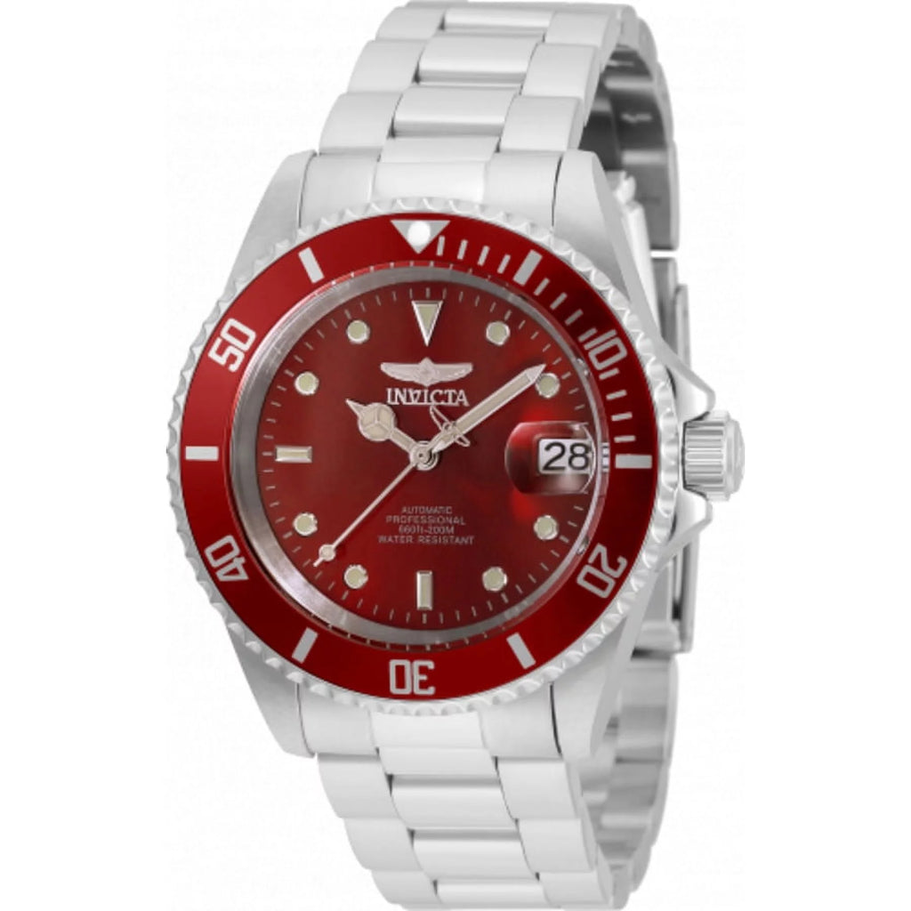 Automatic Red Dial Men's Watch E64276